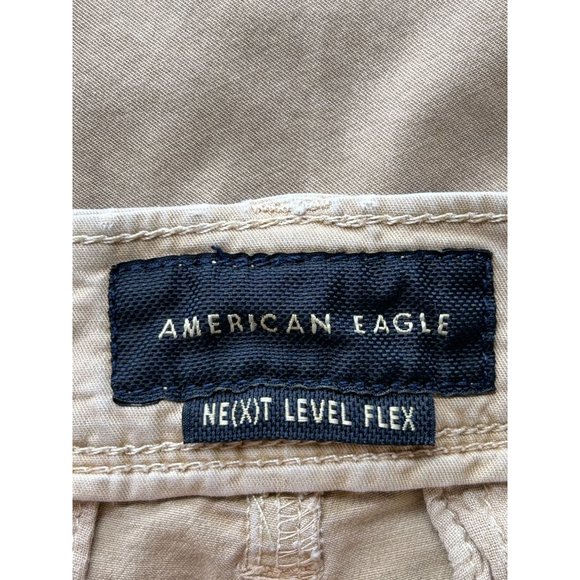 American Eagle Men's Ne(x)t Level Flex Slim Chino Pants - Sz 28 x 30 - Picture 3 of 6